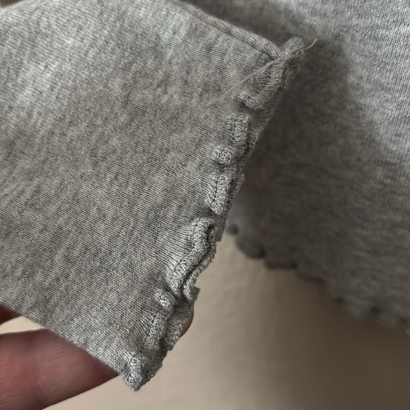 Girls 100years of Disney Long Sleeve Shirt, Mickey and Minnie, Small, Gray - Picture 5 of 6